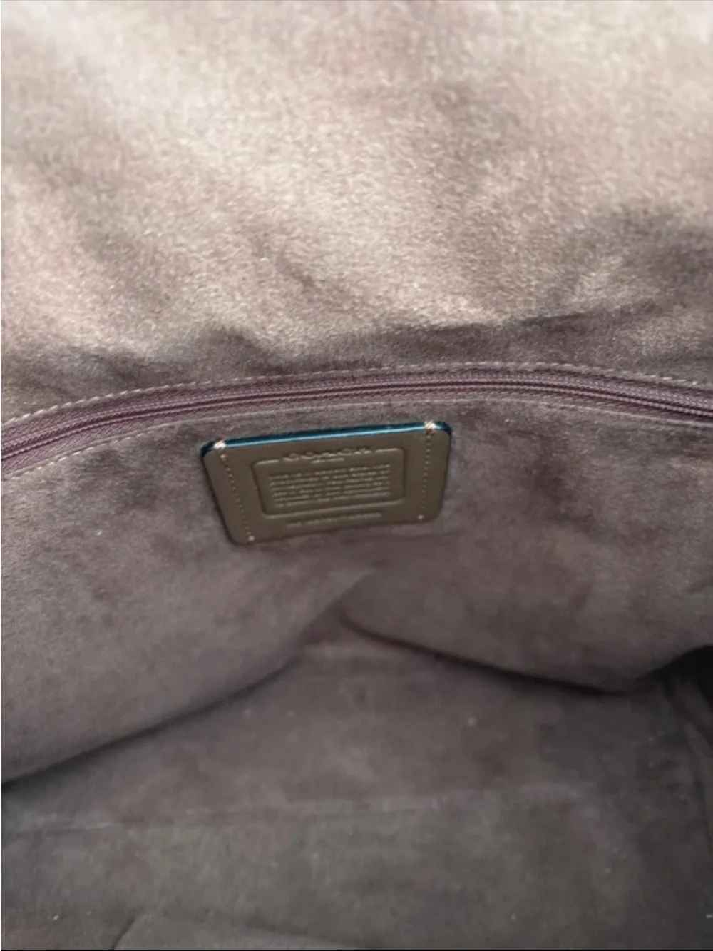 Coach backpack signature